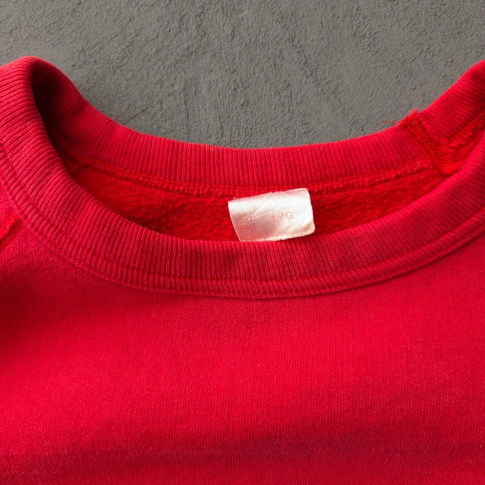 Molson Export Motion North Mens L Red Hot Rods Rock & Roll Sweatshirt 1990s - Picture 5 of 9